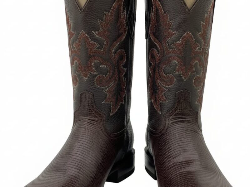 Bota Bulldog de Armadillo Vino